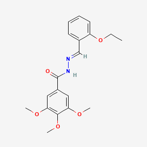 N'-(2-Ethoxybenzylidene)-3,4,5-trimethoxybenzohydrazide