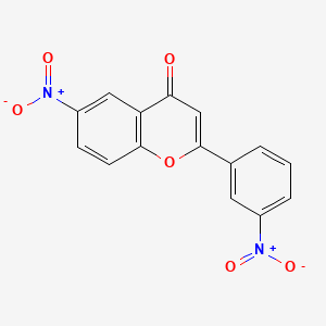 molecular formula C15H8N2O6 B1197838 3',6-Dinitroflavone CAS No. 100914-36-1