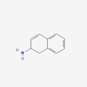 molecular formula C10H11N B1197852 2-Amino-1,2-dihydronaphthalene CAS No. 81094-65-7