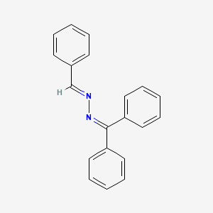 molecular formula C20H16N2 B11978689 Benzaldehyde, azine with benzophenone CAS No. 13118-38-2