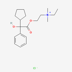 molecular formula C19H30ClNO3 B1197905 Chlorozil CAS No. 77214-85-8