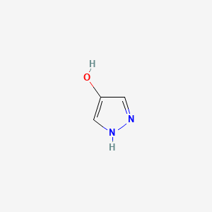 molecular formula C3H4N2O B1197907 1H-Pyrazol-4-ol CAS No. 4843-98-5