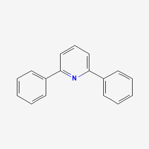 molecular formula C17H13N B1197909 2,6-Diphenylpyridine CAS No. 3558-69-8