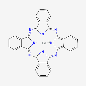molecular formula C32H16CoN8 B1197912 Cobalt phthalocyanin CAS No. 3317-67-7