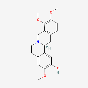 molecular formula C20H23NO4 B1197921 Tetrahydrocolumbamine CAS No. 483-34-1