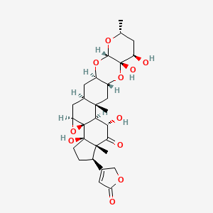 molecular formula C29H38O11 B1197926 Eriocarpin 