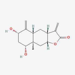 molecular formula C15H20O4 B1197928 格拉尼林 CAS No. 40737-97-1