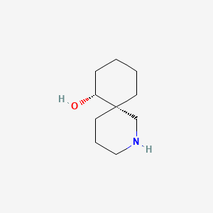 molecular formula C10H19NO B1197930 (6S,7R)-2-氮杂螺[5.5]十一烷-7-醇 CAS No. 49620-06-6