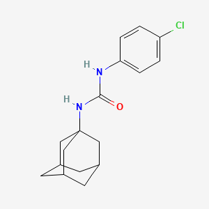 molecular formula C17H21ClN2O B11979337 N-(1-Adamantyl)-N'-(4-chlorophenyl)urea CAS No. 16192-86-2