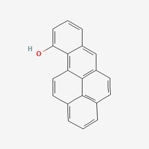 molecular formula C20H12O B1197935 10-Hydroxybenzo(a)pyrene CAS No. 56892-31-0
