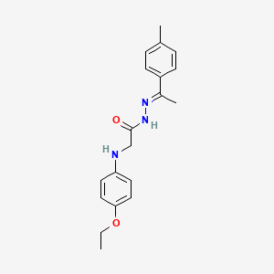 2-(4-Ethoxyanilino)-N'-(1-(4-methylphenyl)ethylidene)acetohydrazide