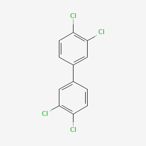 molecular formula C12H6Cl4 B1197948 3,3',4,4'-四氯联苯 CAS No. 32598-13-3