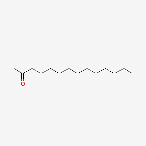 molecular formula C14H28O B1197950 2-十四烷酮 CAS No. 2345-27-9