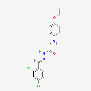 N'-(2,4-Dichlorobenzylidene)-2-(4-ethoxyanilino)acetohydrazide