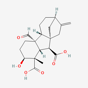 molecular formula C20H26O6 B1197980 赤霉素A36 CAS No. 38076-57-2