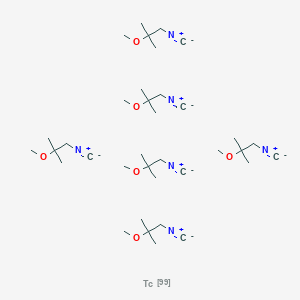 molecular formula C36H66N6O6Tc B1197983 Miraluma 