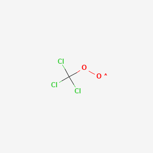 molecular formula CCl3O2 B1197987 Methyldioxy, trichloro- CAS No. 69884-58-8