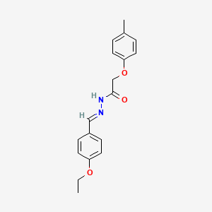 N'-(4-Ethoxybenzylidene)-2-(4-methylphenoxy)acetohydrazide