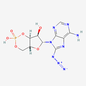 molecular formula C10H11N8O6P B1198011 8-N3-cAMP CAS No. 31966-52-6
