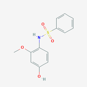 N-(4-hydroxy-2-methoxyphenyl)benzenesulfonamide