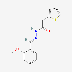 N'-(2-Methoxybenzylidene)-2-(2-thienyl)acetohydrazide