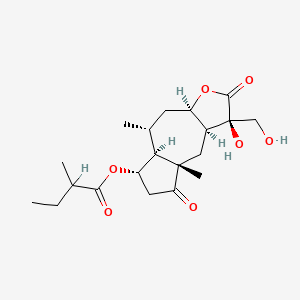 molecular formula C20H30O7 B1198024 Florigrandin CAS No. 51292-61-6