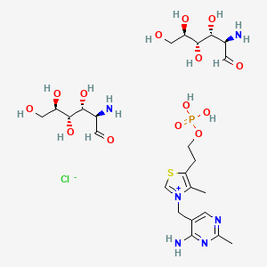 molecular formula C24H44ClN6O14PS B1198028 Thiamine monophosphate bis(glucosamine) CAS No. 20936-20-3