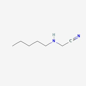 molecular formula C7H14N2 B1198030 2-(n-Pentylamino)acetonitrile CAS No. 33211-97-1