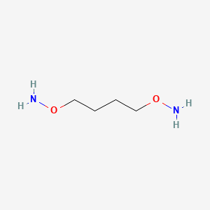 molecular formula C4H12N2O2 B1198039 O-δ-氨氧基丁基羟胺 CAS No. 66080-74-8