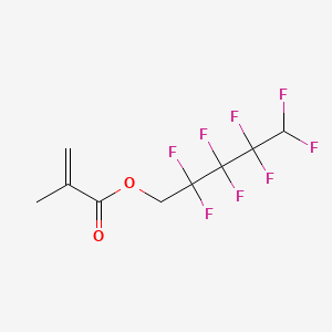 molecular formula C9H8F8O2 B1198052 1H,1H,5H-Octafluoropentyl methacrylate CAS No. 355-93-1