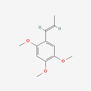 molecular formula C12H16O3 B1198078 α-细辛脑 CAS No. 494-40-6