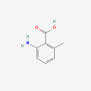 molecular formula C8H9NO2 B1198090 2-氨基-6-甲基苯甲酸 CAS No. 4389-50-8