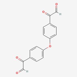 molecular formula C16H10O5 B11980924 2,2'-(Oxydibenzene-4,1-diyl)bis(oxoacetaldehyde) CAS No. 2489-92-1