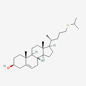 molecular formula C27H46OTe B1198111 24-(Isopropyltelluro)chol-5-en-3beta-ol CAS No. 72249-76-4