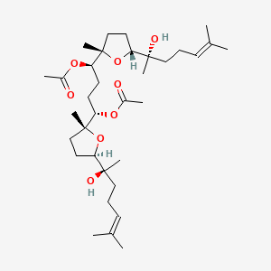 molecular formula C34H58O8 B1198115 Eurylene CAS No. 134856-96-5