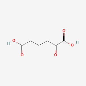 molecular formula C6H8O5 B1198116 2-氧代己二酸 CAS No. 3184-35-8