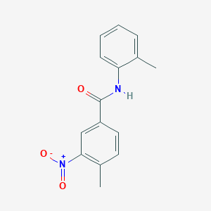 4-methyl-N-(2-methylphenyl)-3-nitrobenzamide