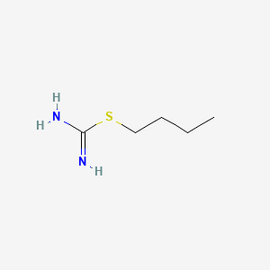 molecular formula C5H12N2S B1198141 S-n-Butylisothiourea CAS No. 2986-22-3