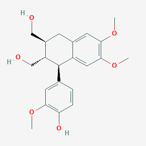 molecular formula C21H26O6 B1198148 鞘蕊木素 