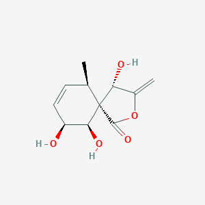 molecular formula C11H14O5 B1198149 质量素 A 