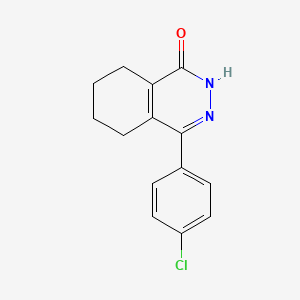 4-(4-chlorophenyl)-5,6,7,8-tetrahydro-1(2H)-phthalazinone