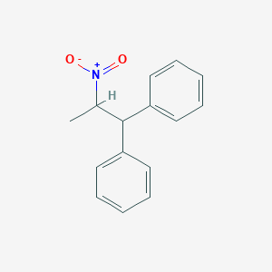 molecular formula C15H15NO2 B11981601 (2-Nitro-1-phenylpropyl)benzene CAS No. 88837-70-1