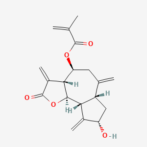 molecular formula C19H22O5 B1198171 Aguerin B CAS No. 68370-45-6