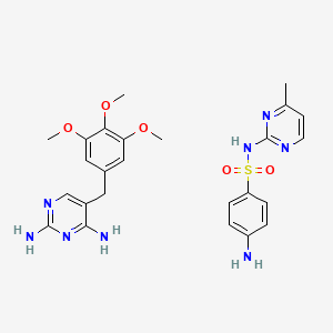 molecular formula C25H30N8O5S B1198180 Berlocombin CAS No. 54242-77-2