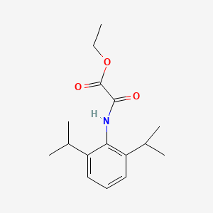 Ethyl (2,6-diisopropylanilino)(oxo)acetate