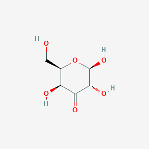 molecular formula C6H10O6 B1198235 3-keto-beta-D-galactose 