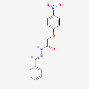 N'-Benzylidene-2-(4-nitrophenoxy)acetohydrazide