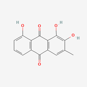 molecular formula C15H10O5 B1198238 2-Hydroxychrysophanol CAS No. 58322-78-4