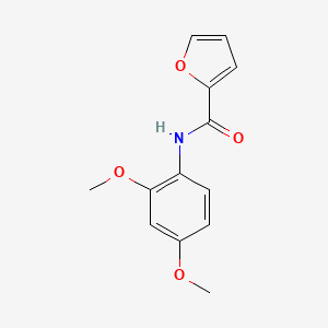 molecular formula C13H13NO4 B11982399 N-(2,4-dimethoxyphenyl)furan-2-carboxamide 