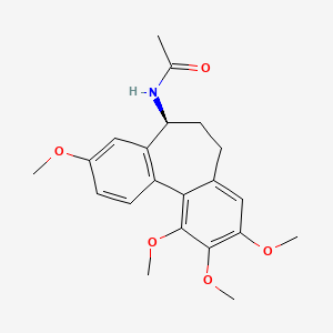 molecular formula C21H25NO5 B1198253 N-Acetylcolchinol, methyl ether CAS No. 65967-01-3